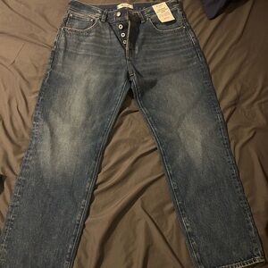 Madewell Women’s The Easy Dean Straight Leg